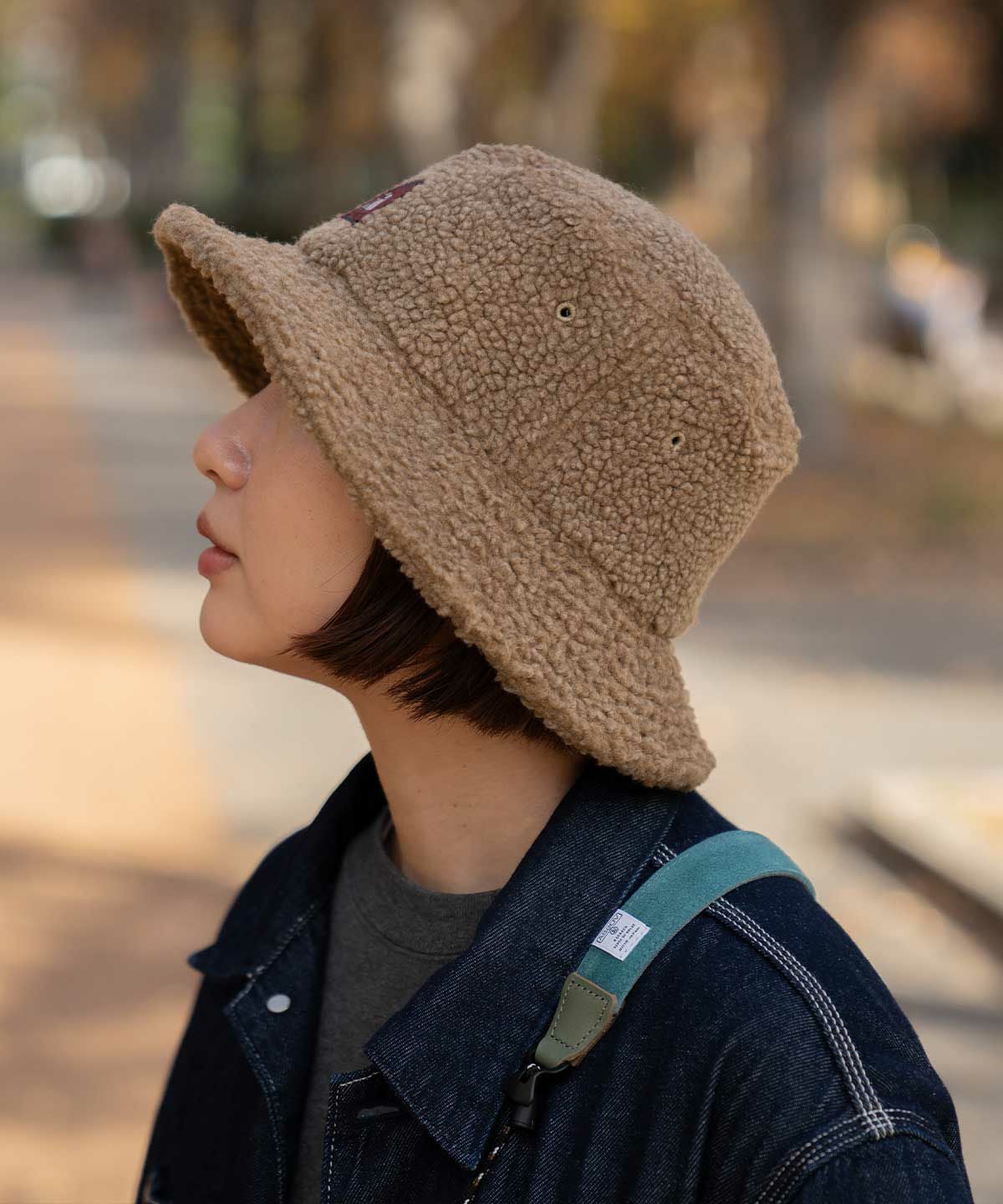 nakota ナコタバケットハットコモリボアハット