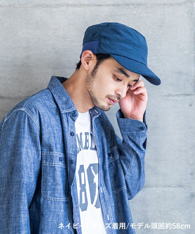 adequate&co CDステンシル　ワークキャップ　アダクワッタ Cap | adequate