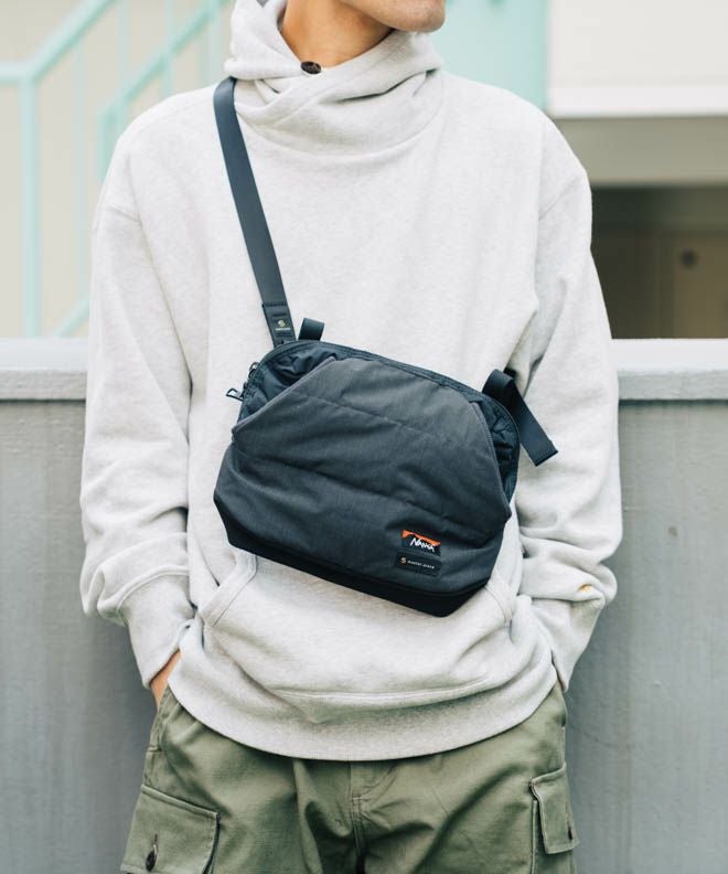 NANGA × master piece hand warmer bag | nakota