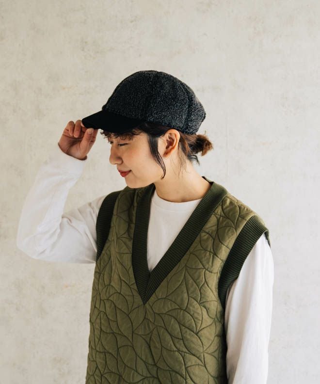 nakota ナコタベースボールキャップピグメントボア アンパイアキャップ