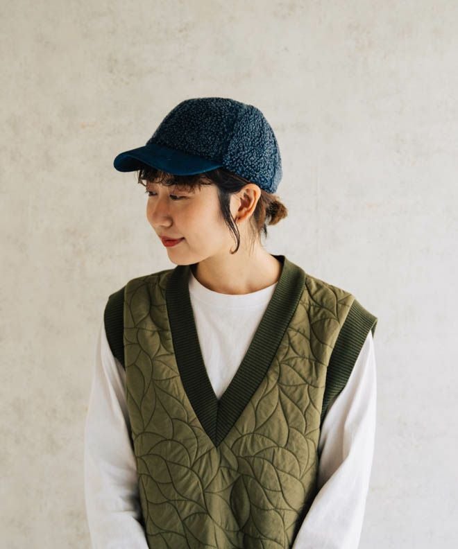 nakota ナコタベースボールキャップピグメントボア アンパイアキャップ