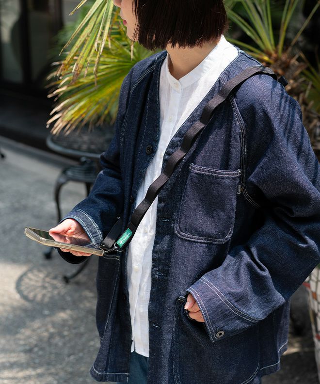 nakota ナコタスマホストラップデイジーチェーン ネックストラップ