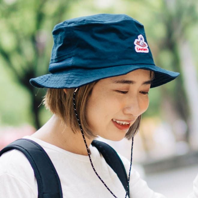 スターバックス CONVERSE TOKYO パッカブルサファリハット ネイビー スターバックス CONVERSE TOKYO パッカブルサファリハット ネイビー