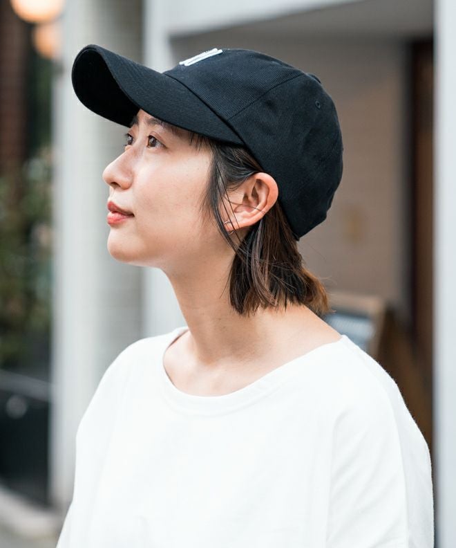 【希少】KINFOLK TOKYO 刺繍ロゴ コットンキャップ スナップバック 東京和風ラボ 和風 コットンキャップ 和柄刺繍入 (八咫烏-文字) 綿100