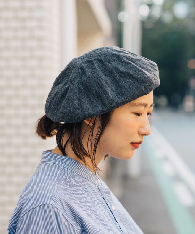 HIGHERC/W ARMY TWILL WIDE BERET ワイドベレー | nakota