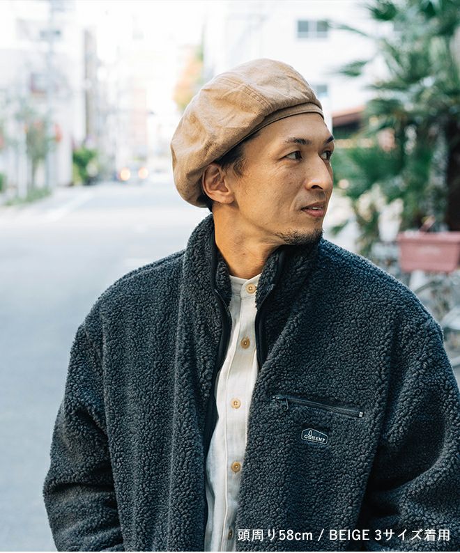 HIGHERC/W ARMY TWILL WIDE BERET ワイドベレー | nakota