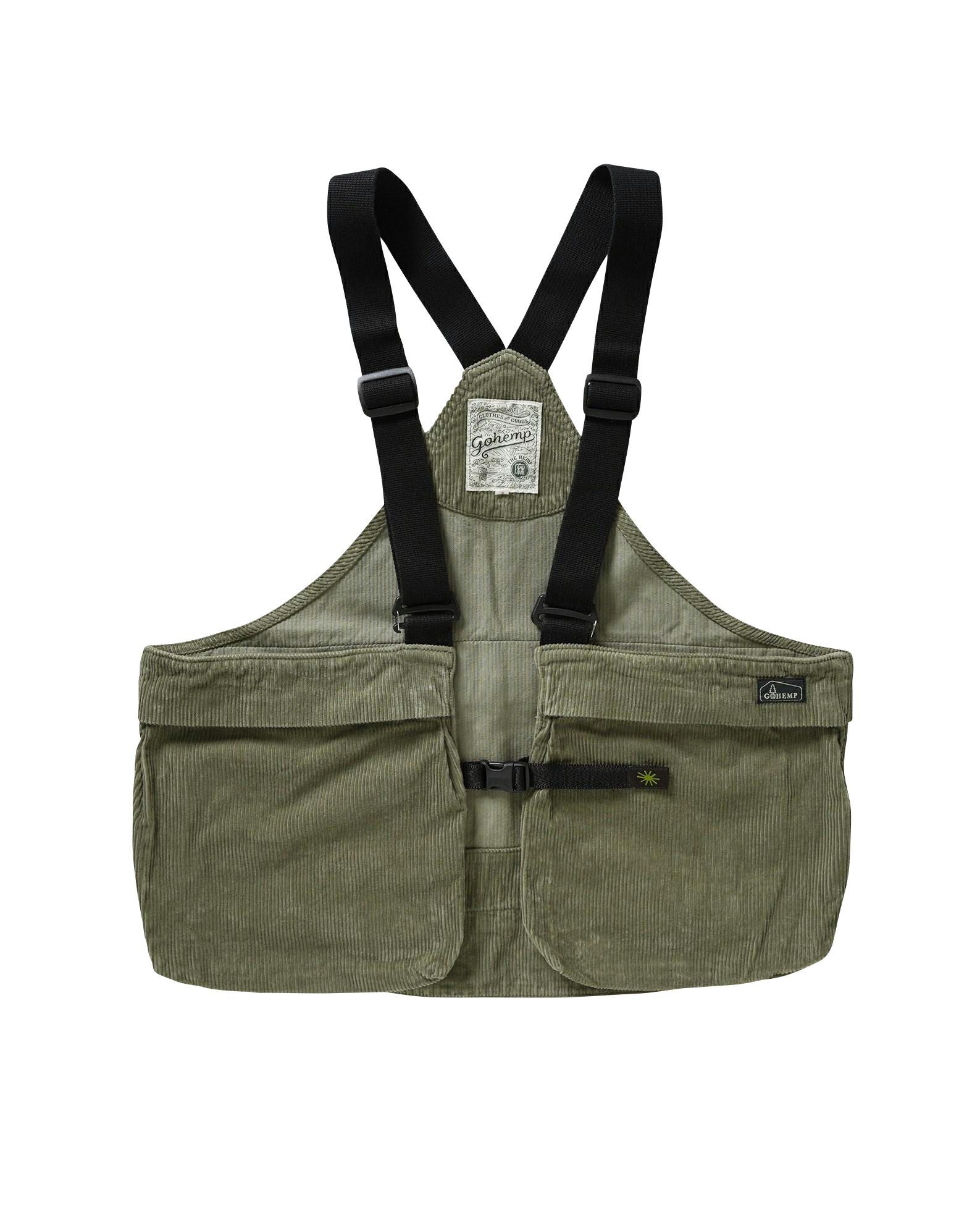 GOHEMP TRAVEL CARGO VEST | nakota
