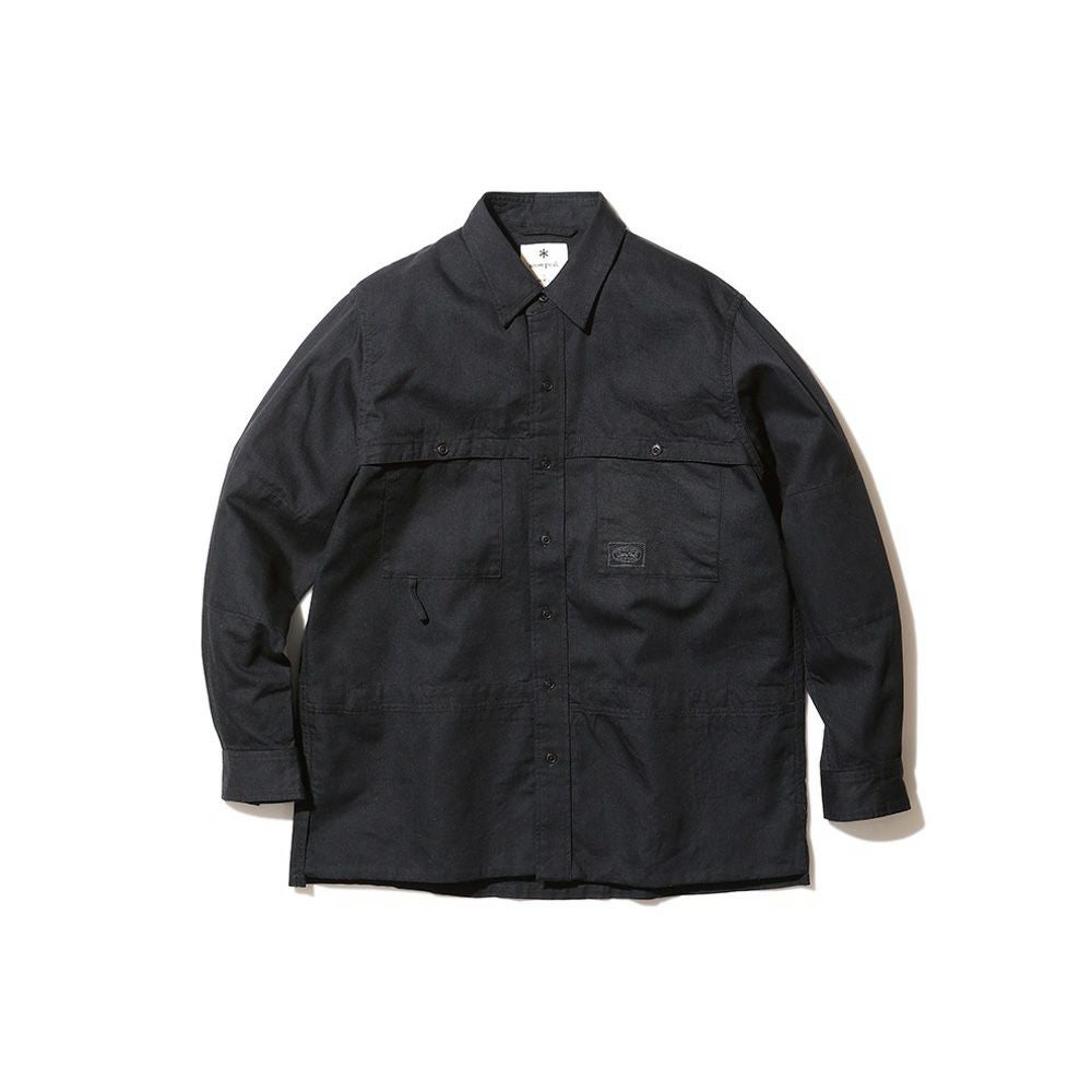 snow peak TAKIBI Light Denim Utility Shirt | nakota