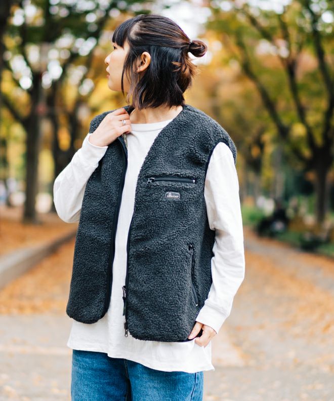 GOHEMP BROWN LODGE VEST | nakota