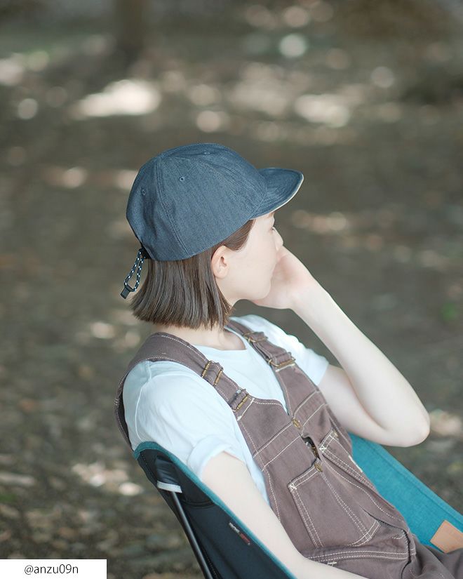 nakota ナコタベースボールキャップナイロンデニム アクティビティ