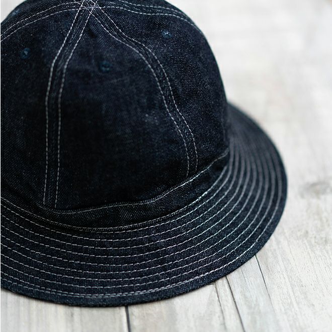 HIGHER SELVEDGE DENIM HAT ONE WASH | nakota