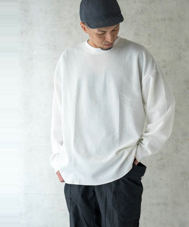 UNIVERSAL OVERALL 1P パック サーマルルーズフィット サーマルTシャツ