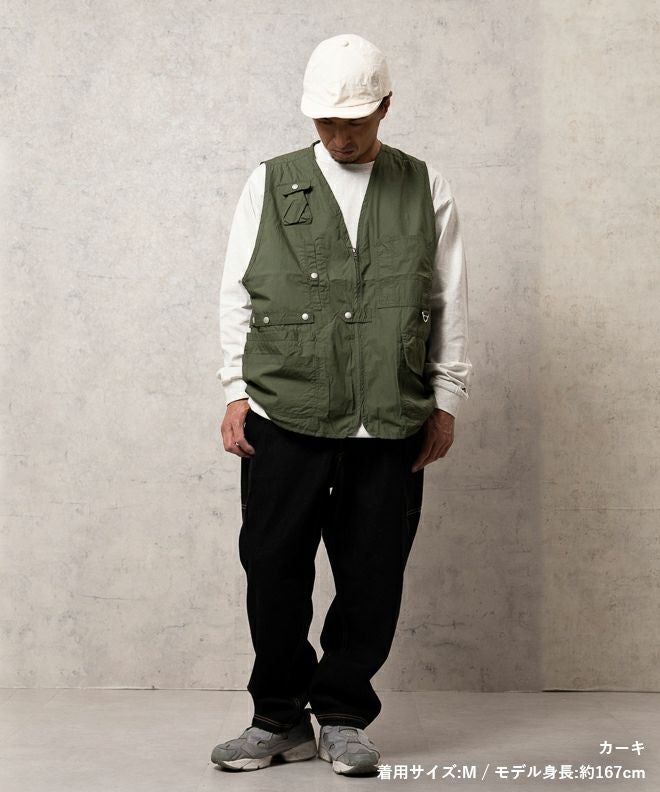 garage green warksTOOLS BAG TYPEWRITER ベスト | nakota