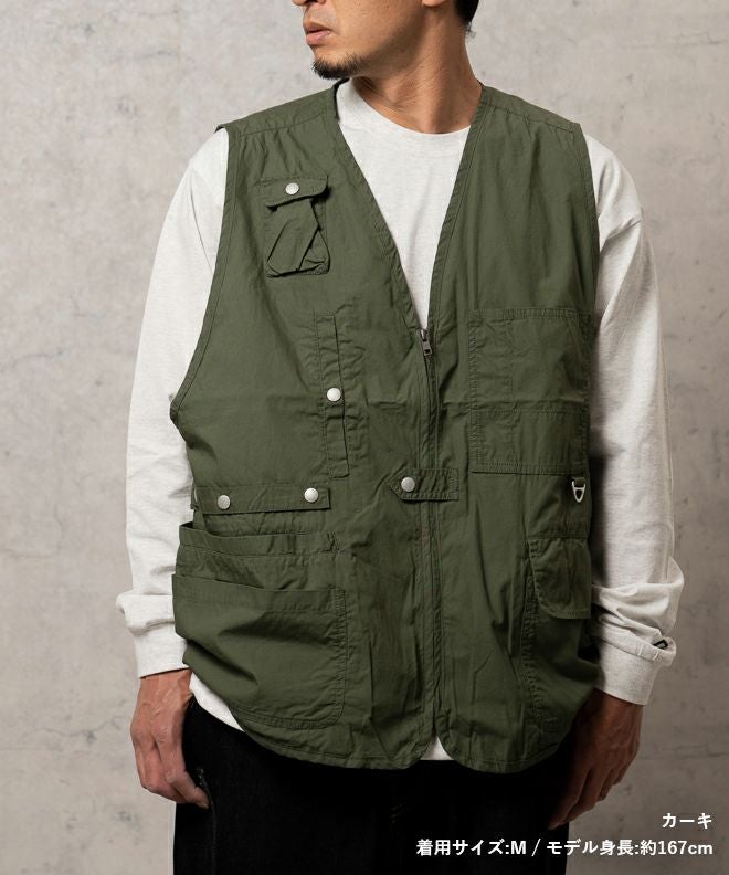 garage green warksTOOLS BAG TYPEWRITER ベスト | nakota