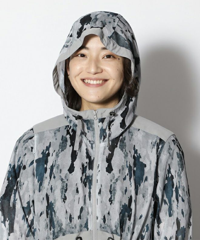 snow peak Printed Insect Shield Mesh Middle Jacket | nakota