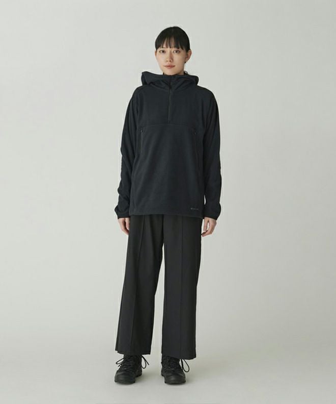 snow peak スノーピークMicro Fleece Half zip Hoodie マイクロ