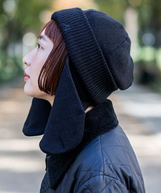 nakota ナコタニット帽イヤーカバーニット フライトニットキャップ