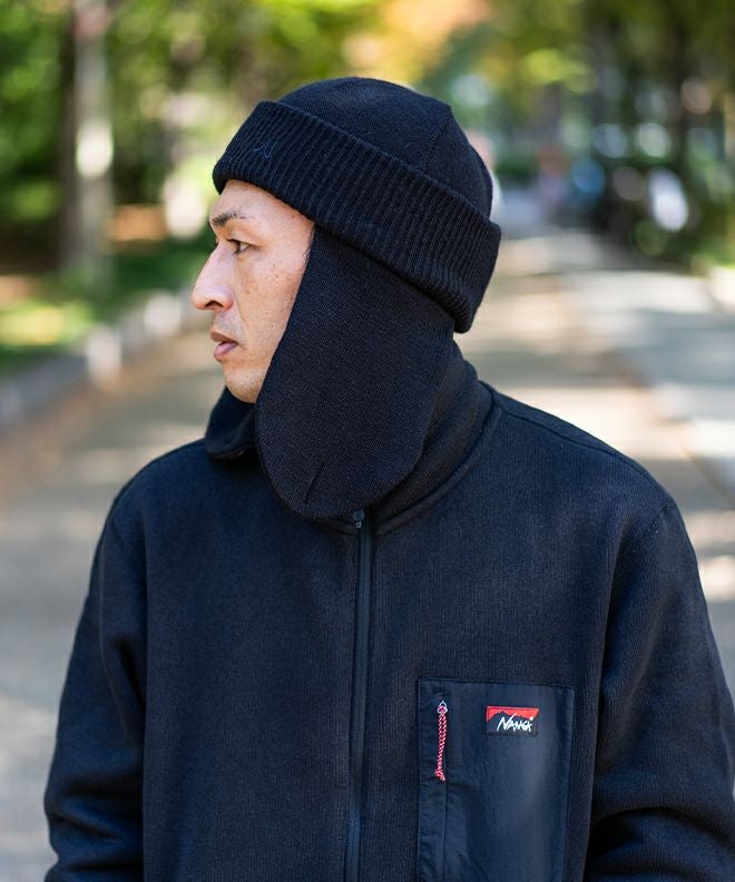 nakota ナコタニット帽イヤーカバーニット フライトニットキャップ