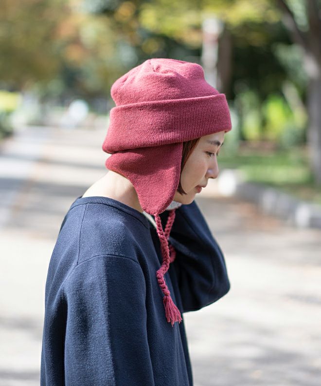 nakota ナコタニット帽イヤーカバーフライトニットワッチ | nakota