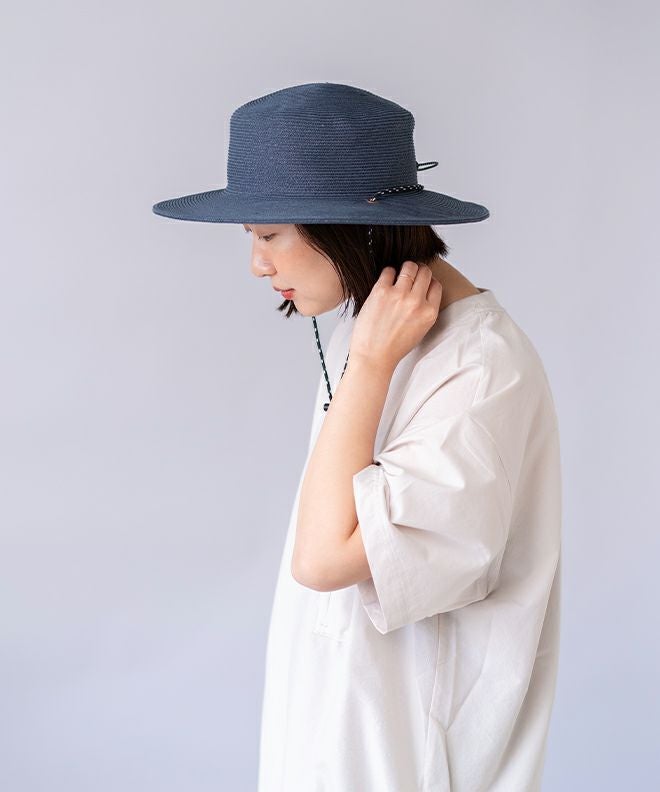 nakota ナコタ麦わら帽ペーパーロングブリムハット | nakota
