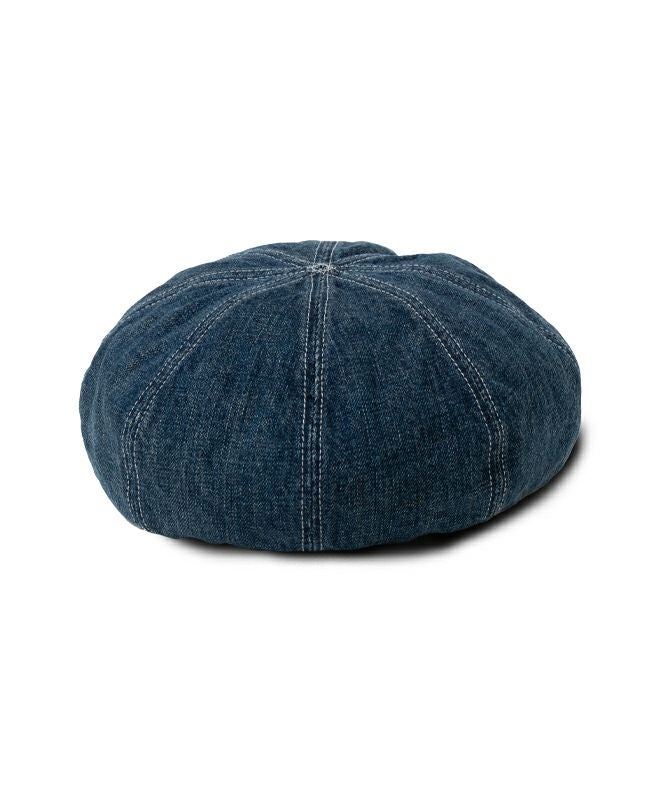 HIGHER ハイヤーベレー帽セルヴィッジデニム ワイドベレー | nakota