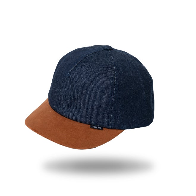 ベースボールキャップショートトリップデニムキャップ | nakota